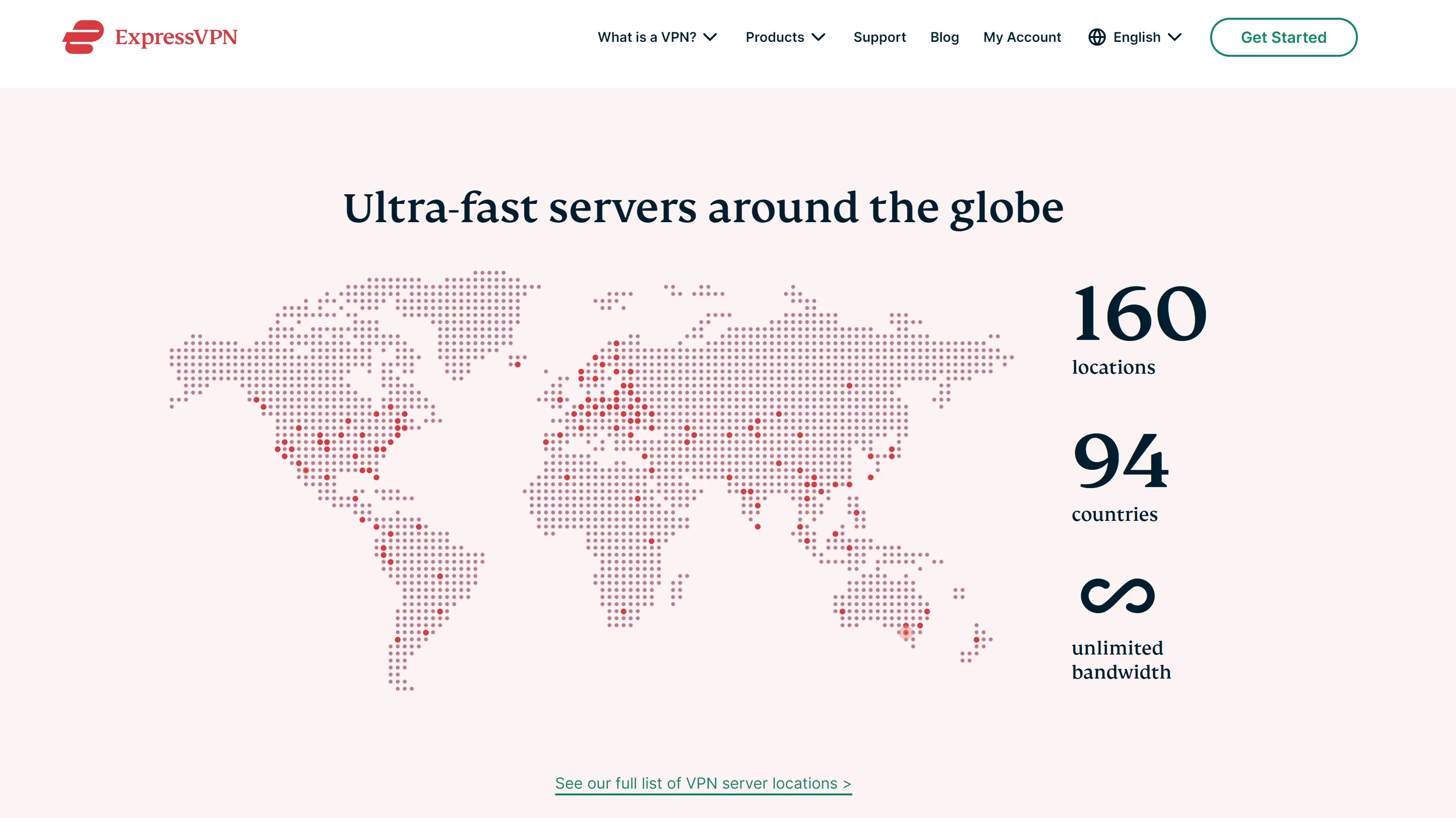 ExpressVPN locations