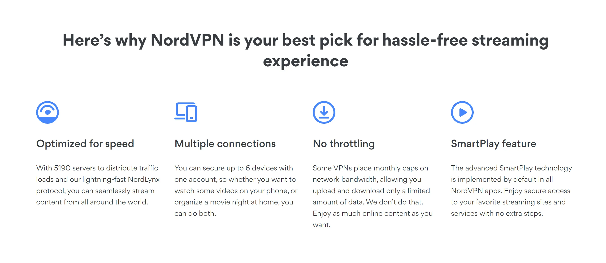 NordVPN features