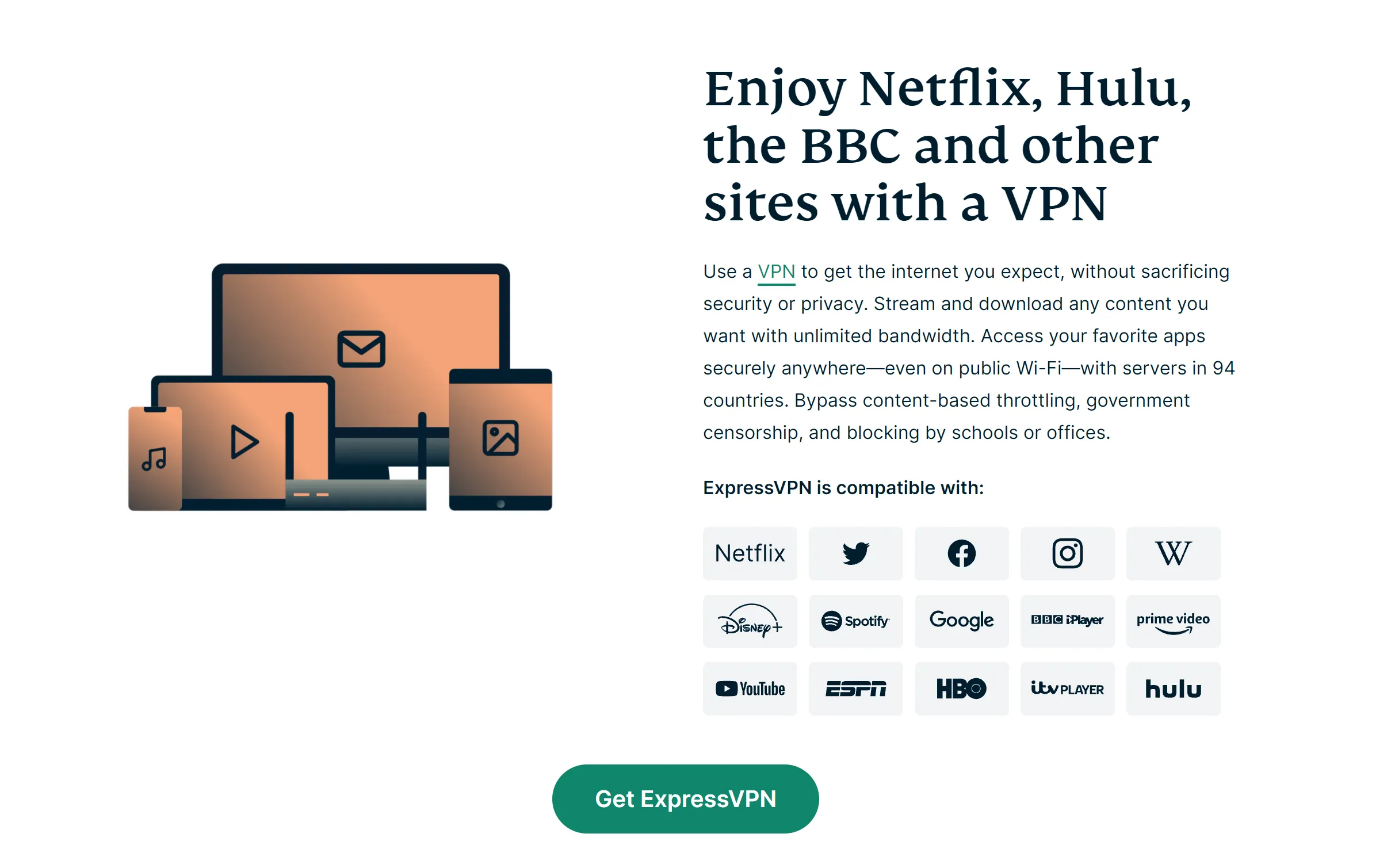 ExpressVPN streaming