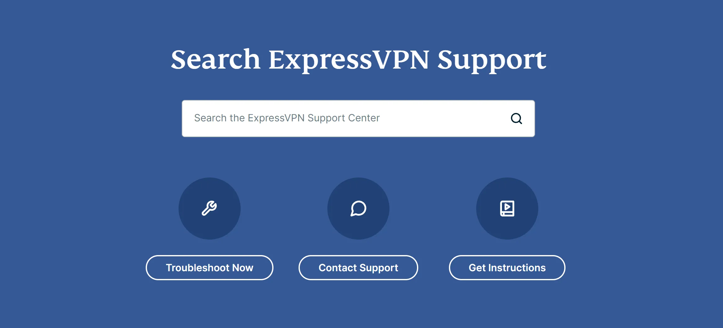 ExpressVPN support