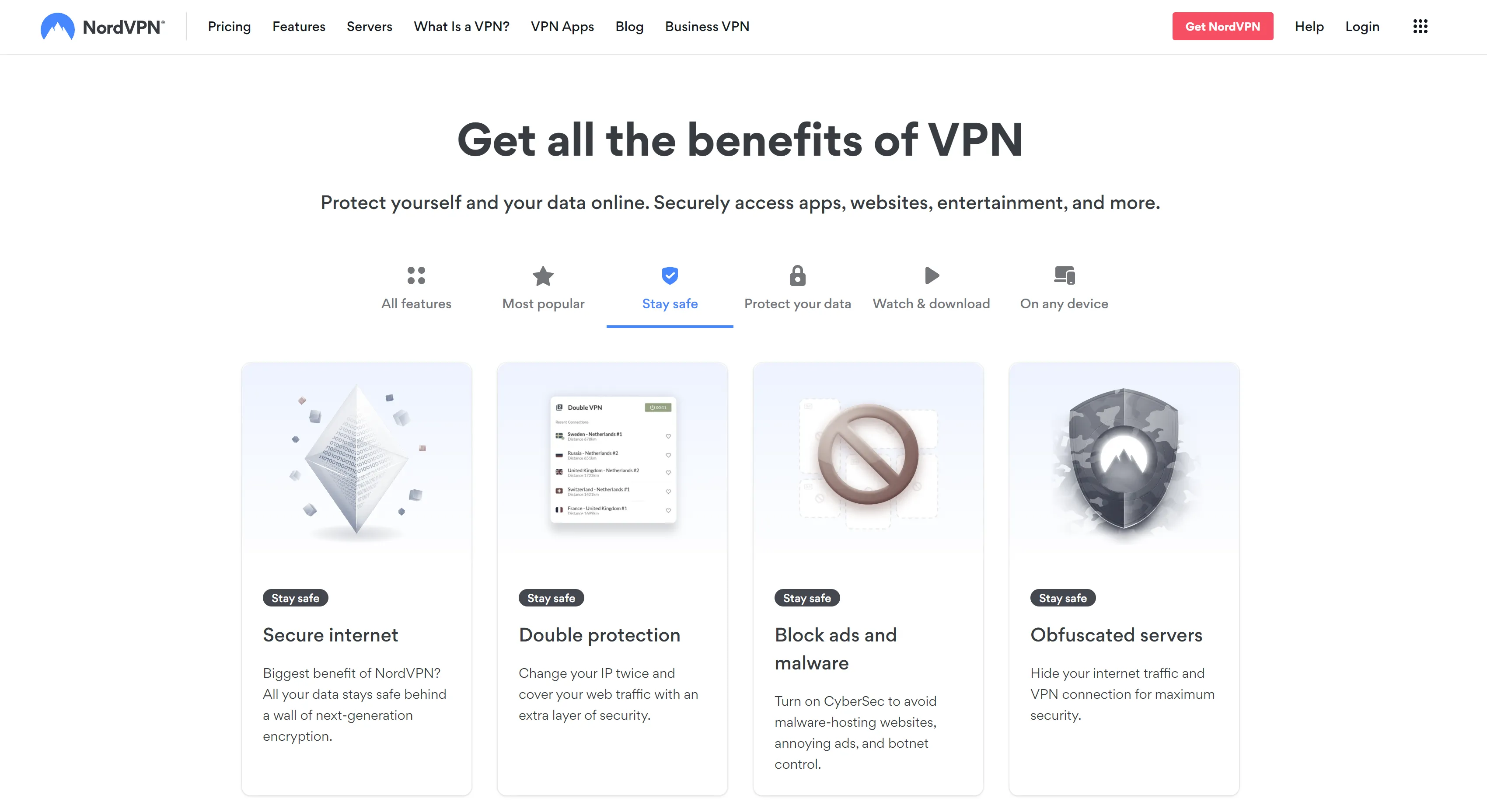 NordVPN features