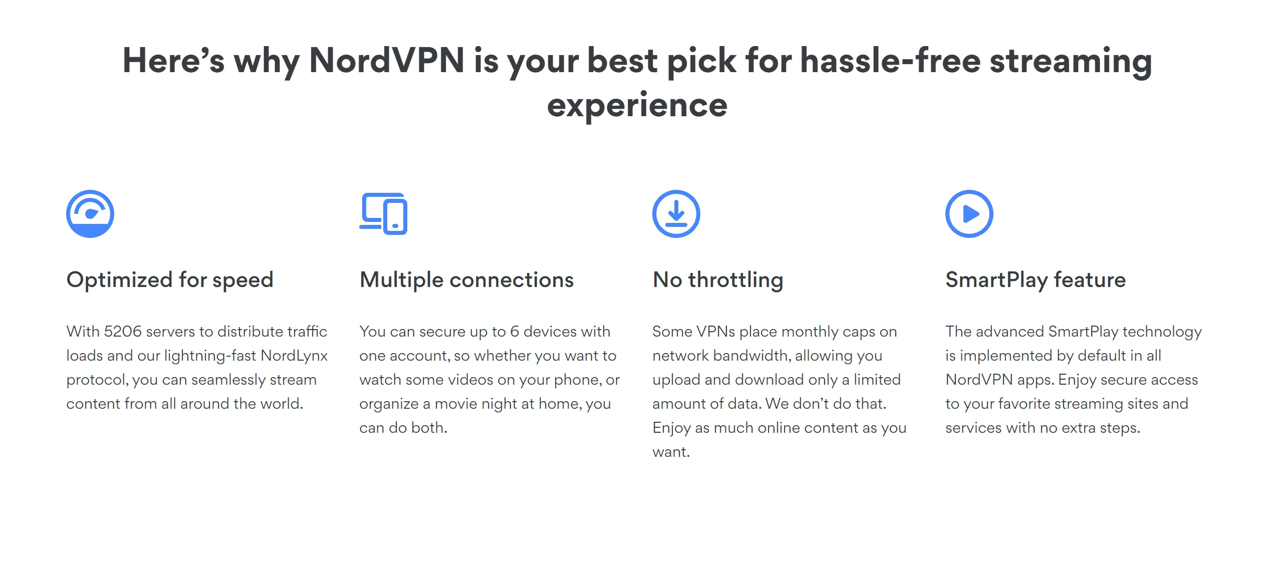 NordVPN streaming
